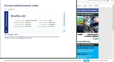 Anno friss műszakival eladott 323-as Mazdám 2011-ig élt. Valószínűleg eladta a cimborám, aki megvette tőlem és már nem vizsgáztatták le, talán elbontották