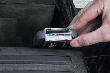 A led jelzi a működést