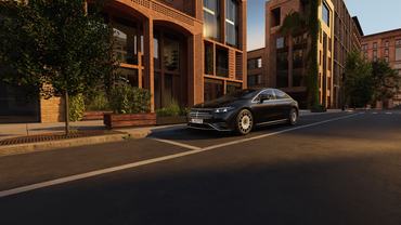 Mercedes-Benz EQS 580 4MATIC
Lack: MANUFAKTUR black sparkling
Innen: Exclusiv Nappa macchiatobeige / spacegrey
Mercedes-Benz EQS 580 4MATIC | Energieverbrauch kombiniert: 19,5-16,2 kWh/100 km | CO₂-Emissionen kombiniert: 0 g/km | CO₂-Klasse: A;Mercedes-Benz EQS 580 4MATIC | Energieverbrauch kombiniert: 19,5-16,2 kWh/100 km | CO₂-Emissionen kombiniert: 0 g/km | CO₂-Klasse: A*
Mercedes-Benz EQS 580 4MATIC
Lack: MANUFAKTUR black sparkling
Innen: Exclusiv Nappa macchiatobeige / spacegrey
Mercedes-Benz EQS 580 4MATIC | energy consumption combined: 19.5-16.2 kWh/100 km | CO₂ emissions combined: 0 g/km | CO₂ class: A;Mercedes-Benz EQS 580 4MATIC | energy consumption combined: 19.5-16.2 kWh/100 km | CO₂ emissions combined: 0 g/km | CO₂ class: A*