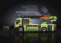Az L32A-XS az első elektromos hajtású tűzoltólétra