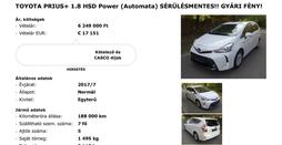 Prius-hirdetes