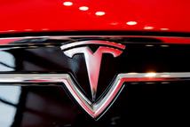 tesla badge