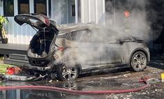 burned down ev