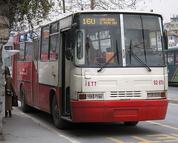 Isztambulban a 90-es évek végén, 2000-es évek elején több száz Ikarus 260-as homlokfalát alakították át