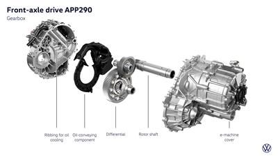 Front-axle drive APP290 – gearbox