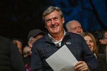Székesfehérvár, 2026. március 11.Kapitány István, a Tisza Párt gazdaságfejlesztési és energetikai vezetõje a párt országjárása keretében tartott székesfehérvári fórumon 2026. március 11-én.MTI/Illyés Tibor