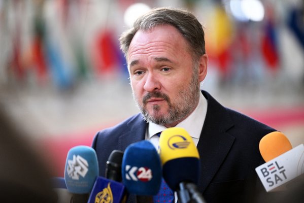 Dan Jørgensen, az Európai Bizottság energiaügyi biztosa, aki a 27 tagállam energiaügyi minisztereinek keddi rendkívüli ülésén nyilatkozott