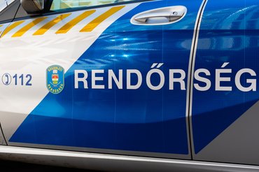 Hungarian police car