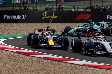 Formula 1 driver Max Verstappen of Oracle Red Bull Racing competes during the Formula 1 China Shanghai race at the Shanghai International Circuit on March 15, 2025, in Shanghai, China. (Photo by Marcel van Dorst/EYE4IMAGES/NurPhoto via Getty Images)