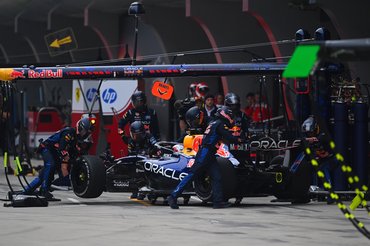 SHANGHAI, CHINA - MARCH 15: Max Verstappen of the Netherlands and Oracle Red Bull Racing retires in the Pitlane during the F1 Grand Prix of China at Shanghai International Circuit on March 15, 2026 in Shanghai, China. (Photo by Rudy Carezzevoli/Getty Images)
