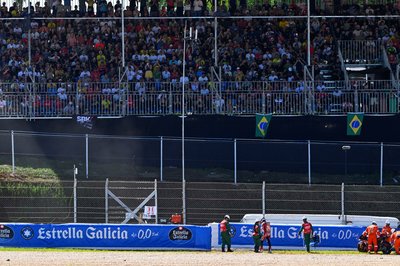 Francesco Bagnaia Crash, Brazilian MotoGP Race, 22 March 2026