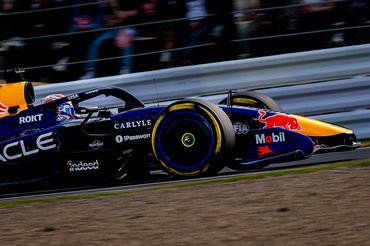 Formula 1 driver Max Verstappen of Oracle Red Bull Racing competes during the Formula 1 Japan Suzuka race at the Suzuka Formula 1 circuit in Suzuka, Japan, on March 29, 2025. (Photo by Marcel van Dorst/EYE4IMAGES/NurPhoto via Getty Images)