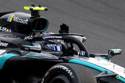 SUZUKA, JAPAN - MARCH 29: Race winner Andrea Kimi Antonelli of Italy and Mercedes AMG Petronas F1 Team celebrates on his way to parc ferme during the F1 Grand Prix of Japan at Suzuka Circuit on March 29, 2026 in Suzuka, Japan. (Photo by Clive Mason/Getty Images)