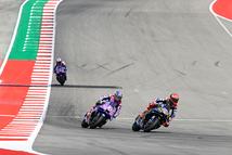 AUSTIN, TEXAS - MARCH 29: Fabio Quartararo of France riding the Monster Energy Yamaha (20) during the MotoGP of  United States at Circuit of The Americas on March 29, 2026 in Austin, Texas. (Photo by Gold & Goose Photography/Getty Images)