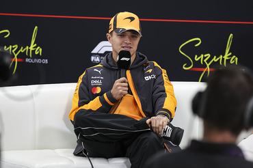 Lando Norris of the McLaren F1 Team is seen ahead of the Japanese Grand Prix for the 2026 Formula 1 World Championship at the Suzuka Circuit in Suzuka, Japan, from March 26 to 29, 2026. (Photo by Gongora/NurPhoto via Getty Images)