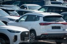 BRISTOL, UNITED KINGDOM - APRIL 22: Brand new recently imported Chinese Chery cars are displayed for sale outside a dealership on April 22, 2026 in Bristol, England. Having previously sold very few vehicles in the UK and European Union, Chinese car brands are rapidly expanding their market share, offering competitive priced, electric (EV) and hybrid vehicles, with many of new UK registered cars being Chinese-owned brands in 2026.(Photo by Anna Barclay/Getty Images)