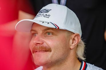 MIAMI, FLORIDA - APRIL 30: Valtteri Bottas of Finland and Cadillac F1 Team talks to the media during previews ahead of the F1 Grand Prix of Miami at Miami International Autodrome on April 30, 2026 in Miami, Florida. (Photo by Brett Farmer/LAT Images)