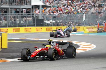 Lewis Hamilton participates in the Formula 1 Crypto.com Miami Grand Prix at the Miami International Autodrome in Miami Gardens, Florida, United States, on May 3, 2026. (Photo by Stephanie Tacy/NurPhoto via Getty Images)
