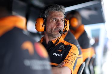 MIAMI, FLORIDA - MAY 01: Andrea Stella, Team Principal of McLaren looks on from the pit wall during practice ahead of the F1 Grand Prix of Miami at Miami International Autodrome on May 01, 2026 in Miami, Florida. (Photo by Ryan Pierse/LAT Images)