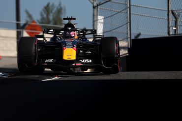MIAMI, FLORIDA - MAY 02: Max Verstappen of the Netherlands driving the (3) Oracle Red Bull Racing RB22 Red Bull Ford on track during qualifying ahead of the F1 Grand Prix of Miami at Miami International Autodrome on May 02, 2026 in Miami, Florida. (Photo by Dom Gibbons - Formula 1/Formula 1 via Getty Images)