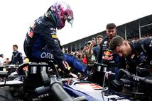 MIAMI, FLORIDA - MAY 03: Max Verstappen of the Netherlands and Oracle Red Bull Racing arrives on the grid during the F1 Grand Prix of Miami at Miami International Autodrome on May 03, 2026 in Miami, Florida. (Photo by Mark Thompson/Getty Images)