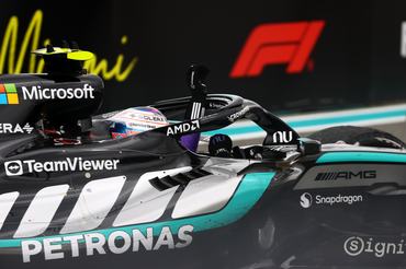 MIAMI, FLORIDA - MAY 03: Race winner Andrea Kimi Antonelli of Italy and Mercedes AMG Petronas F1 Team arrives in parc ferme during the F1 Grand Prix of Miami at Miami International Autodrome on May 03, 2026 in Miami, Florida. (Photo by Sam Bloxham/LAT Images)