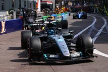 MONTE-CARLO, MONACO - JUNE 07: George Russell of Great Britain driving the (63) Mercedes AMG Petronas F1 Team W17 in the Pitlane during the F1 Grand Prix of Monaco at Circuit de Monaco on June 07, 2026 in Monte-Carlo, Monaco. (Photo by Mark Sutton - Formula 1/Formula 1 via Getty Images)