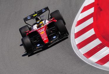 Ferrari driver Lewis Hamilton during the race at the Circuit de Barcelona-Catalunya. Picture date: Sunday June 14, 2026. (Photo by David Davies/PA Images via Getty Images)