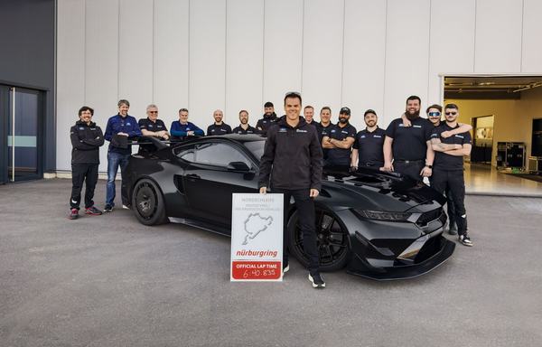 New Ford Mustang GTD Competition Clocks Record New Time at the Nürburgring