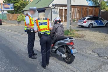 ROADPOL kétkerekű ellenőrzés