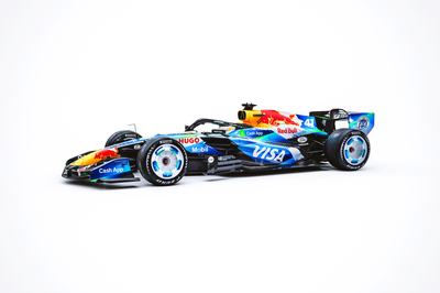 Digital renders of the VCARB 03 in the special livery ahead of the 2026 Barcelona Grand Prix. // VCARB / Red Bull Content Pool // SI202606090406 // Usage for editorial use only //
