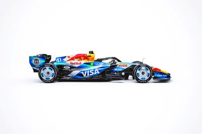 Digital renders of the VCARB 03 in the special livery ahead of the 2026 Barcelona Grand Prix. // VCARB / Red Bull Content Pool // SI202606090407 // Usage for editorial use only //