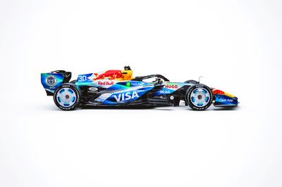 Digital renders of the VCARB 03 in the special livery ahead of the 2026 Barcelona Grand Prix. // VCARB / Red Bull Content Pool // SI202606090417 // Usage for editorial use only //