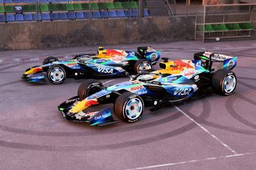 Digital renders of the VCARB 03 in the special livery ahead of the 2026 Barcelona Grand Prix. // VCARB / Red Bull Content Pool // SI202606100052 // Usage for editorial use only //
