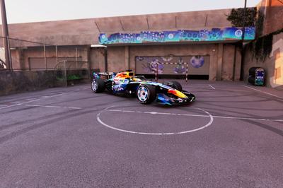 Digital renders of the VCARB 03 in the special livery ahead of the 2026 Barcelona Grand Prix. // VCARB / Red Bull Content Pool // SI202606100061 // Usage for editorial use only //