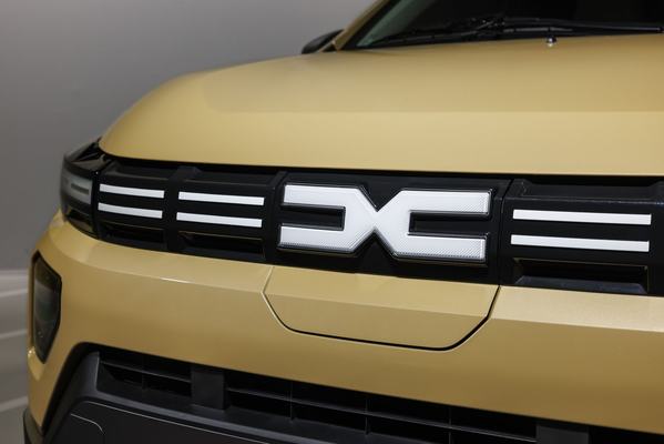 Dacia Spring Dacia Spring - Beige Safari, Preshow Dacia from February 12 to 16th 2024 at Aubervilliers, France - Photo Greg / DPPI