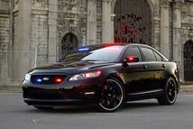 LAS VEGAS, Nov. 1, 2010 - Ford debuts the ultimate stealth Police Interceptor concept at SEMA - a customized version of its all-new Police Interceptor sedan goes undercover that's not only stylish but full of high-tech surprises. (11/01/2010)