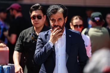 MONTE-CARLO, MONACO - JUNE 6: FIA President Mohammed Ben Sulayem walks in the paddock during Final Practice ahead of the F1 Grand Prix of Monaco at Circuit de Monaco on June 6, 2026 in Monte-Carlo, Monaco. (Photo by Jayce Illman/Getty Images)