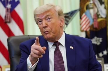 WASHINGTON, DC - JUNE 03: U.S. President Donald Trump speaks during an event in the Oval Office of the White House on June 03, 2026 in Washington, DC. Trump signed executive orders related to strengthening customs enforcement and reforms to federal work laws. (Photo by Kevin Dietsch/Getty Images)