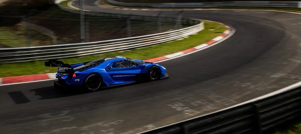 The Ford GT Mk IV driven by FrÃ©dÃ©ric Vervisch lapped the NÃ¼rburgring Nordschleife in 6:15.59 â setting a new record as the fastest American OEM.